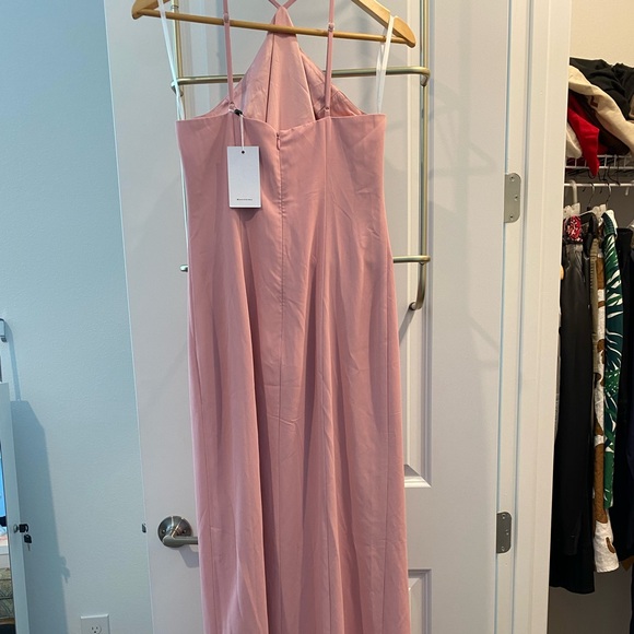 NWT  Revolve Lovers + Friends Averill Gown in dusty pink - Picture 6 of 6